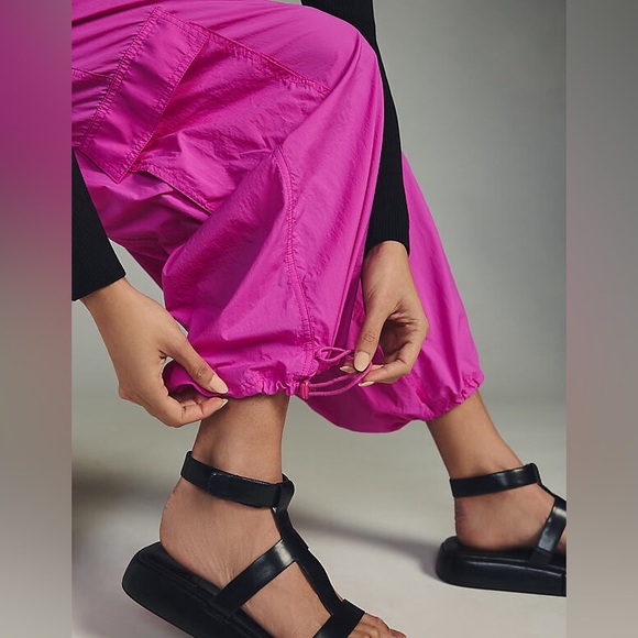 Daily Practice by Anthropologie Base Jump Parachute Pants Womens Size L - Picture 5 of 8